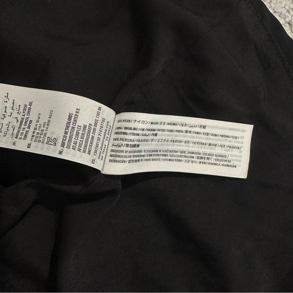 Abercrombie & Fitch black/silver sequin jacket size s - Picture 11 of 11